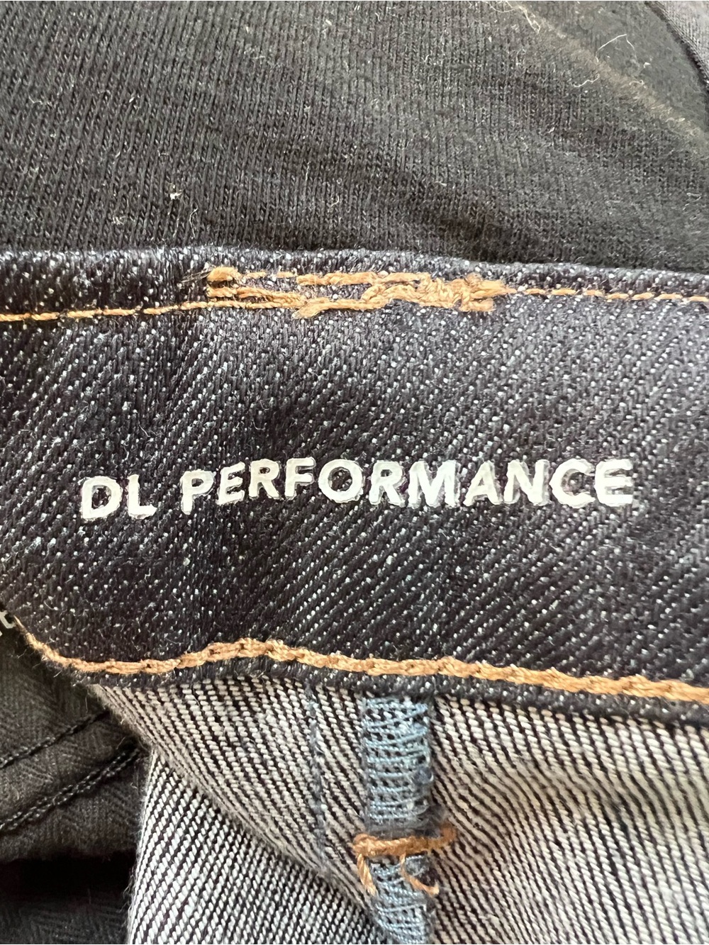DL1961 Holloway Flare Jumpsuit with Indigo Coated Denim in Size 26 - Picture 15 of 16